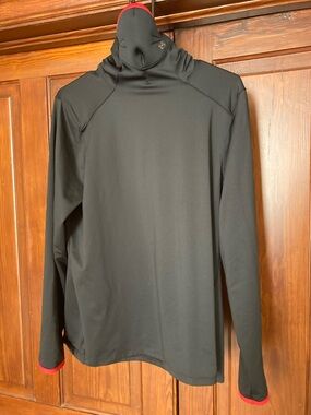 Under Armour Black Performance Sports Mask Cold Gear Mock Neck Top
